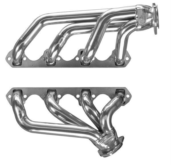 Small Block Ford Mustang Plain Steel Exhaust Headers 289 GT40P Cylinder Heads