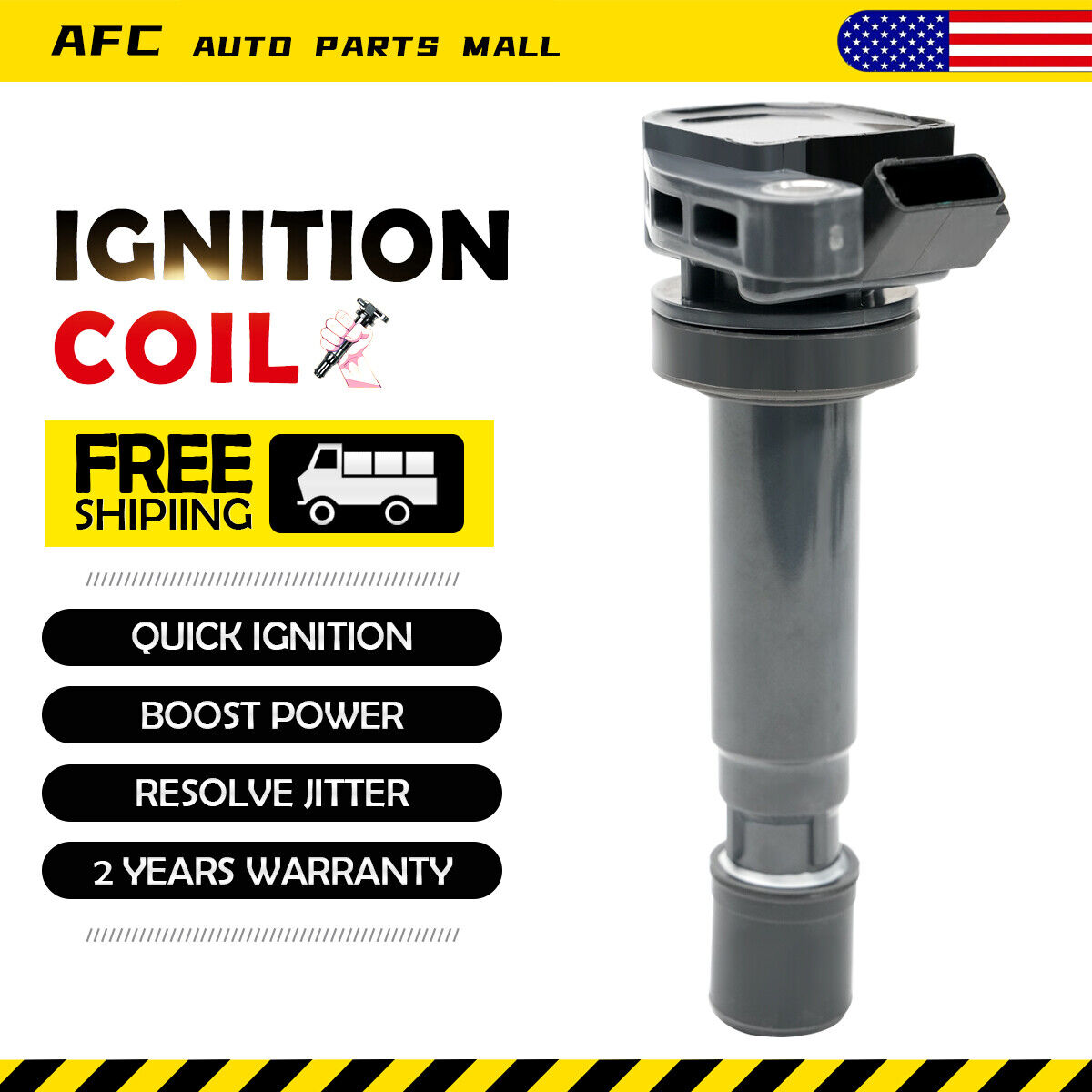 Ignition Coil 099700-0570 for Daihatsu Cuore Move Sirion M1 1.0 90048-52126