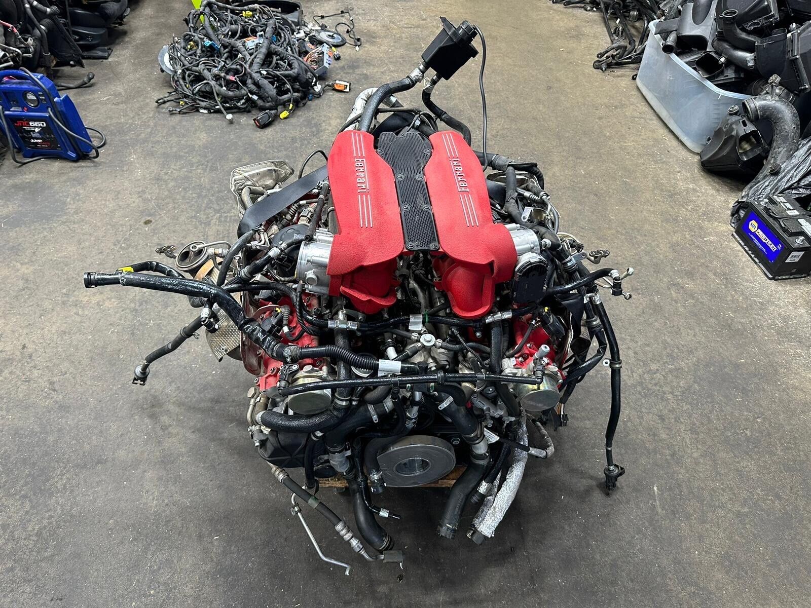7k Miles 15-19 Ferrari 488 GTB Spider Engine Motor Complete