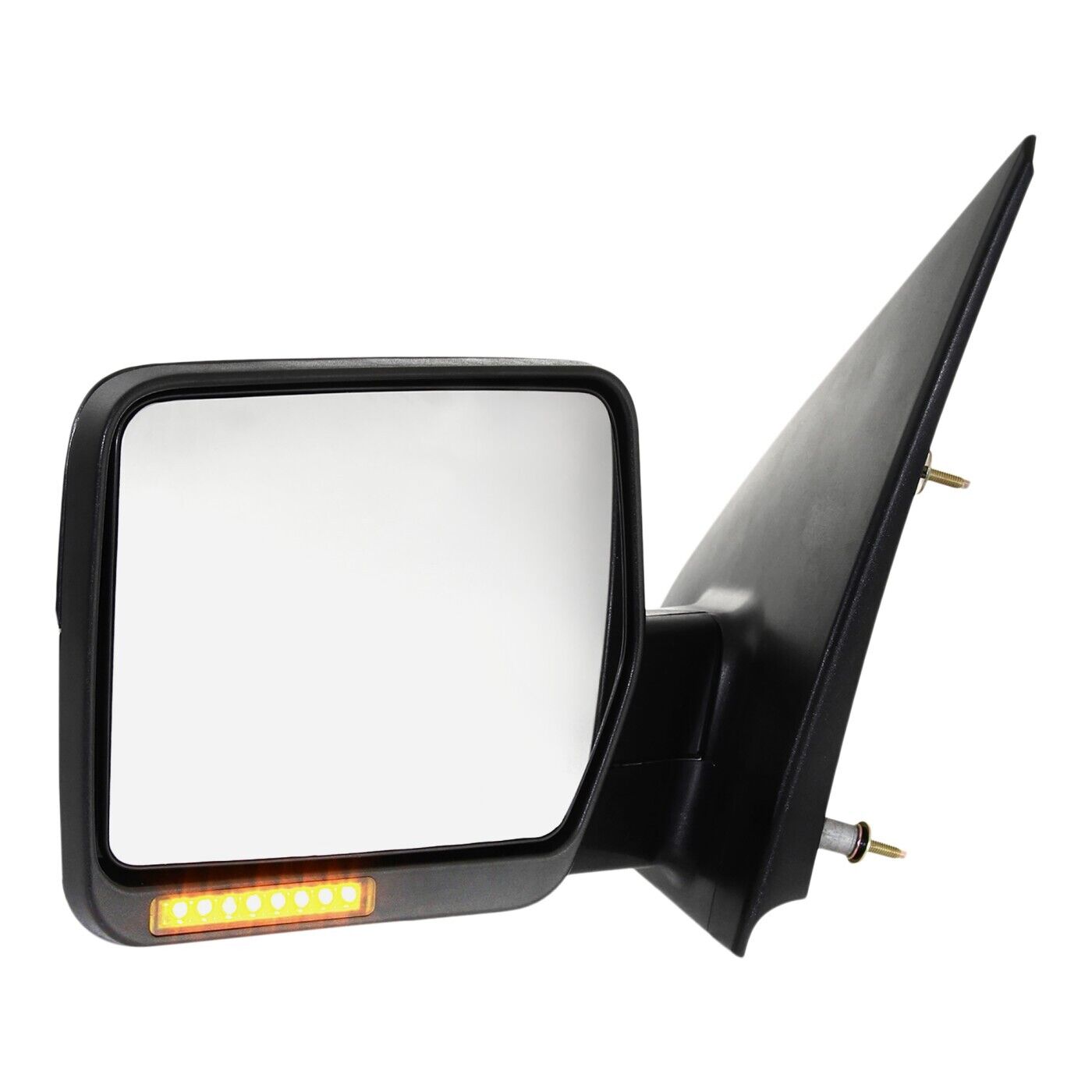 Mirror For 2004-2006 Ford F-150 Driver Side Textured Black Manual Folding Heated