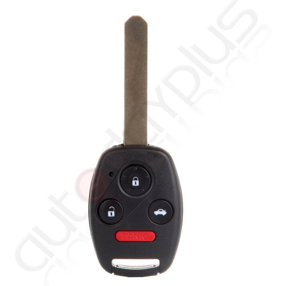Remote Car Key Fob for Honda Accord CR-V 2003 2004 2005 2006 2007 4 Buttons