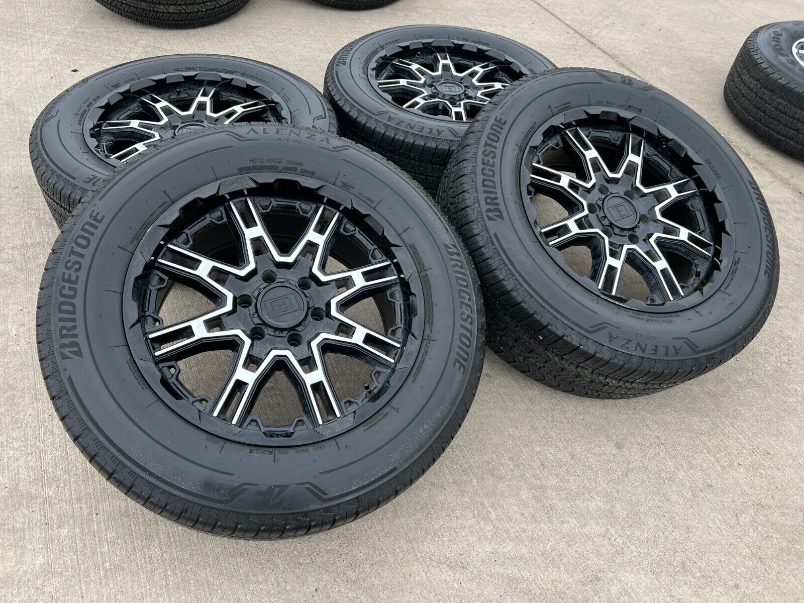 20x9 Level 8 Slingshot 9214 wheels rims Chevy RAM 1500 Tacoma 6x139 6x5.5 tires