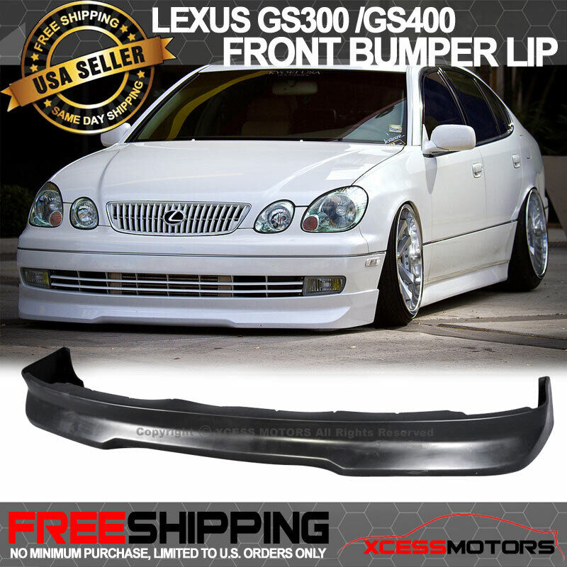 For PU 98-03 Lexus GS300 GS400 Front Bumper Lip G Style PU