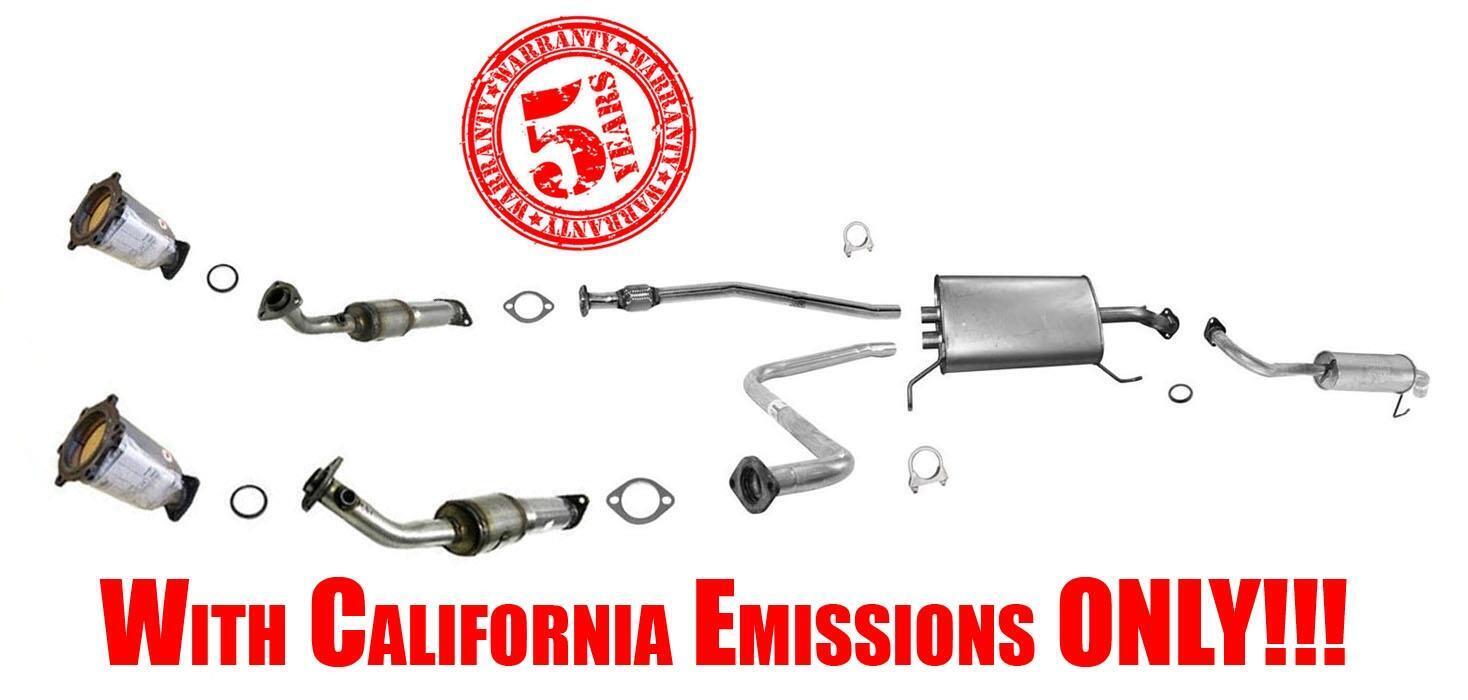 Brand New Exhaust System for Nissan Pathfinder 96-00 & Infiniti QX4 3.3L 97-00