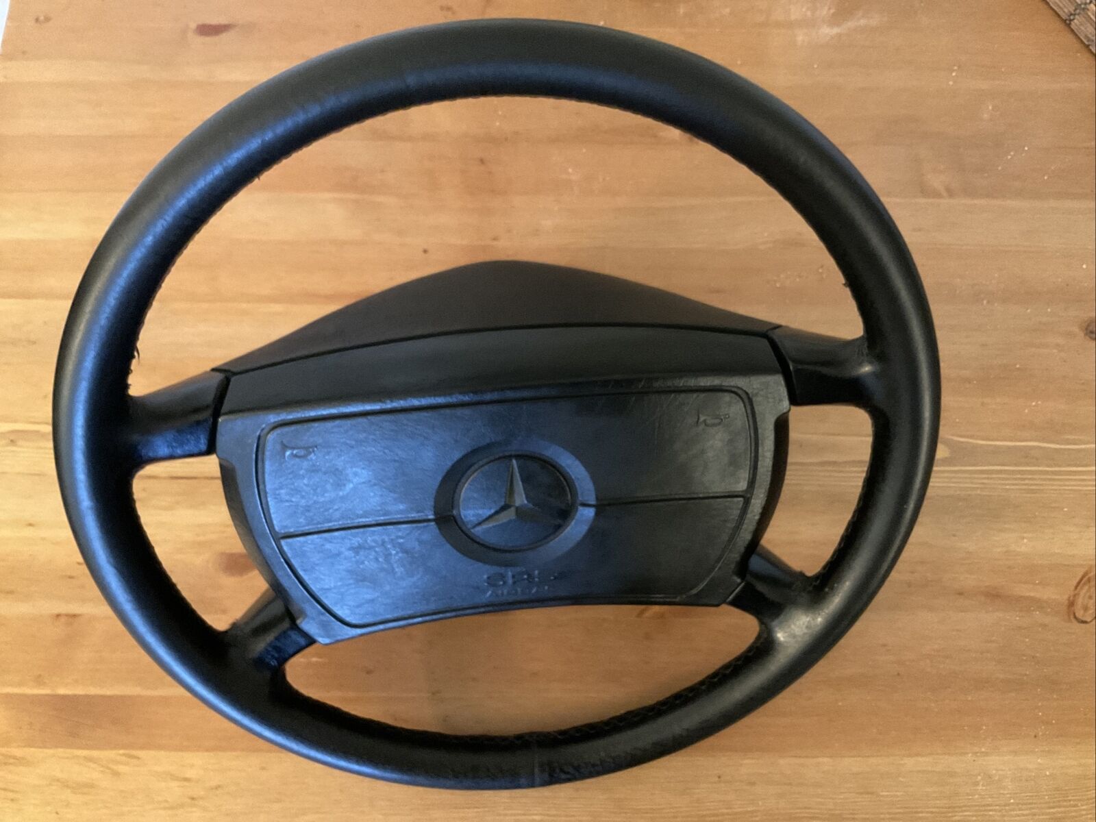 85-89 107 560 SL 126 560 SEL SEC Leather steering wheel MERCEDES assembly