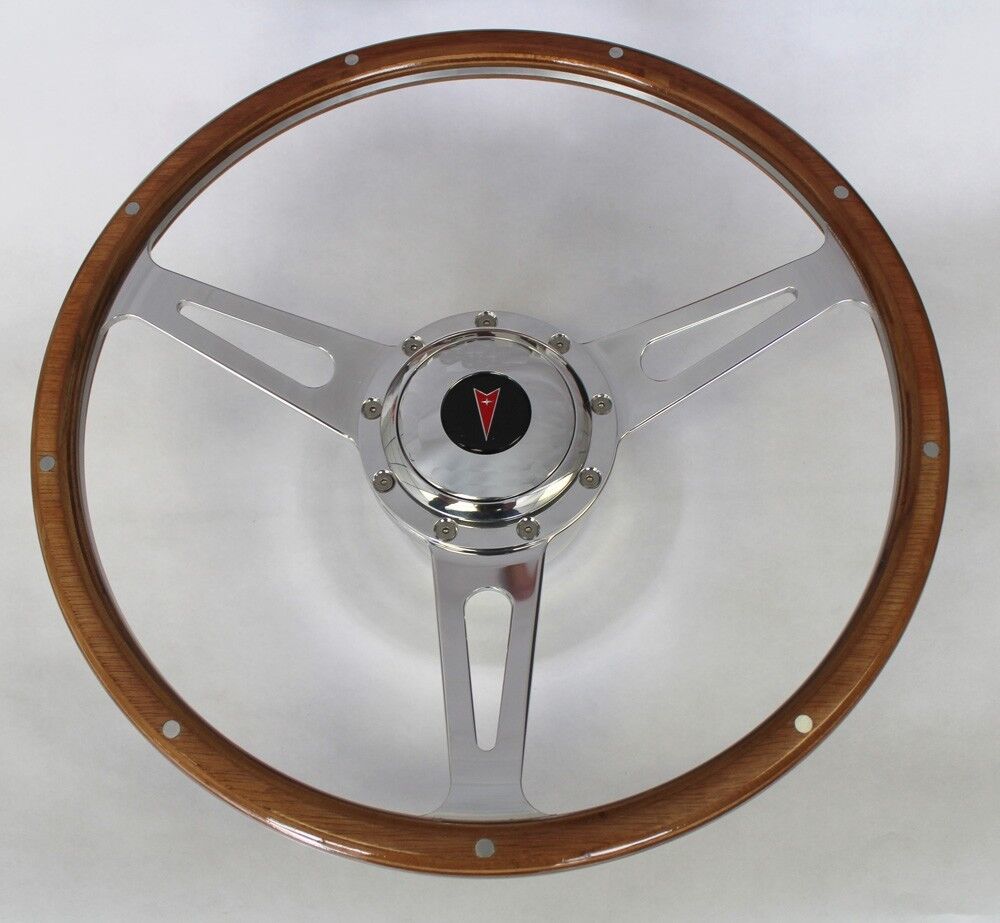 GTO Firebird LeMans Bonneville 9 Hole Retro Steering Wheel 15\