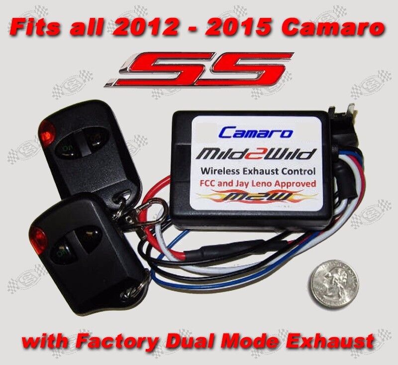 Camaro SS 2010-2015 Dual Mode NPP Mild 2 Wild Exhaust Control - 