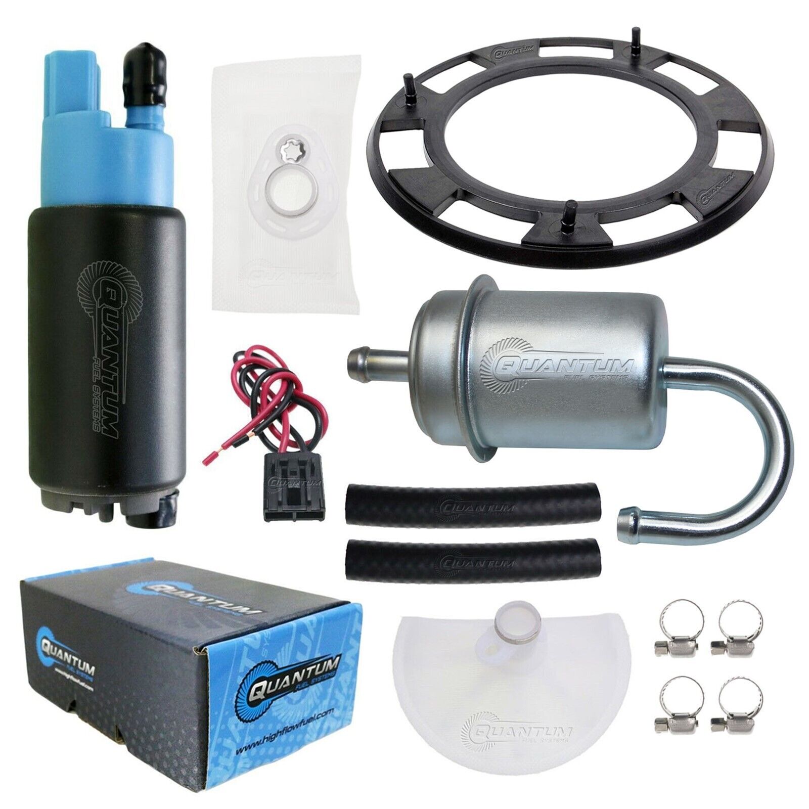QFS Fuel Pump + Filter & Tank Seal for 2000-06 Honda RC51 RVT1000R 16700-MCF-D32