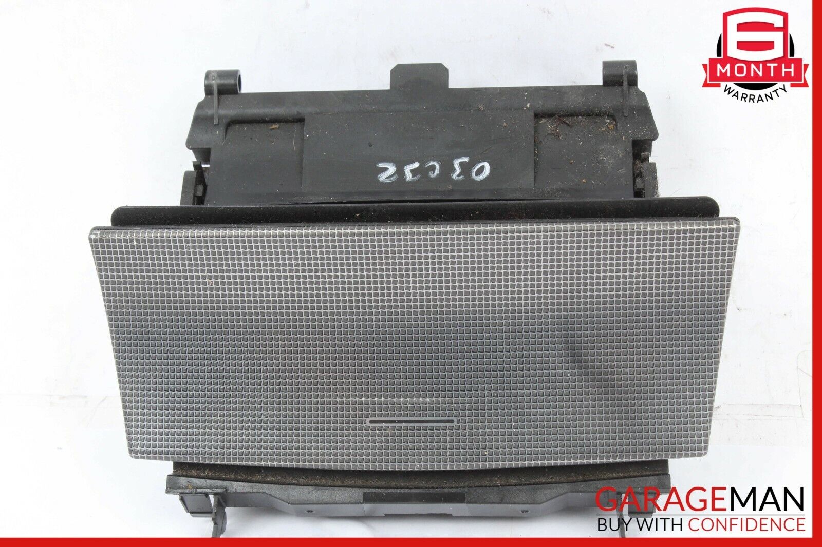 01-07 Mercedes W203 C230 C32 AMG Center Console Ashtray Compartment Carbon Fiber