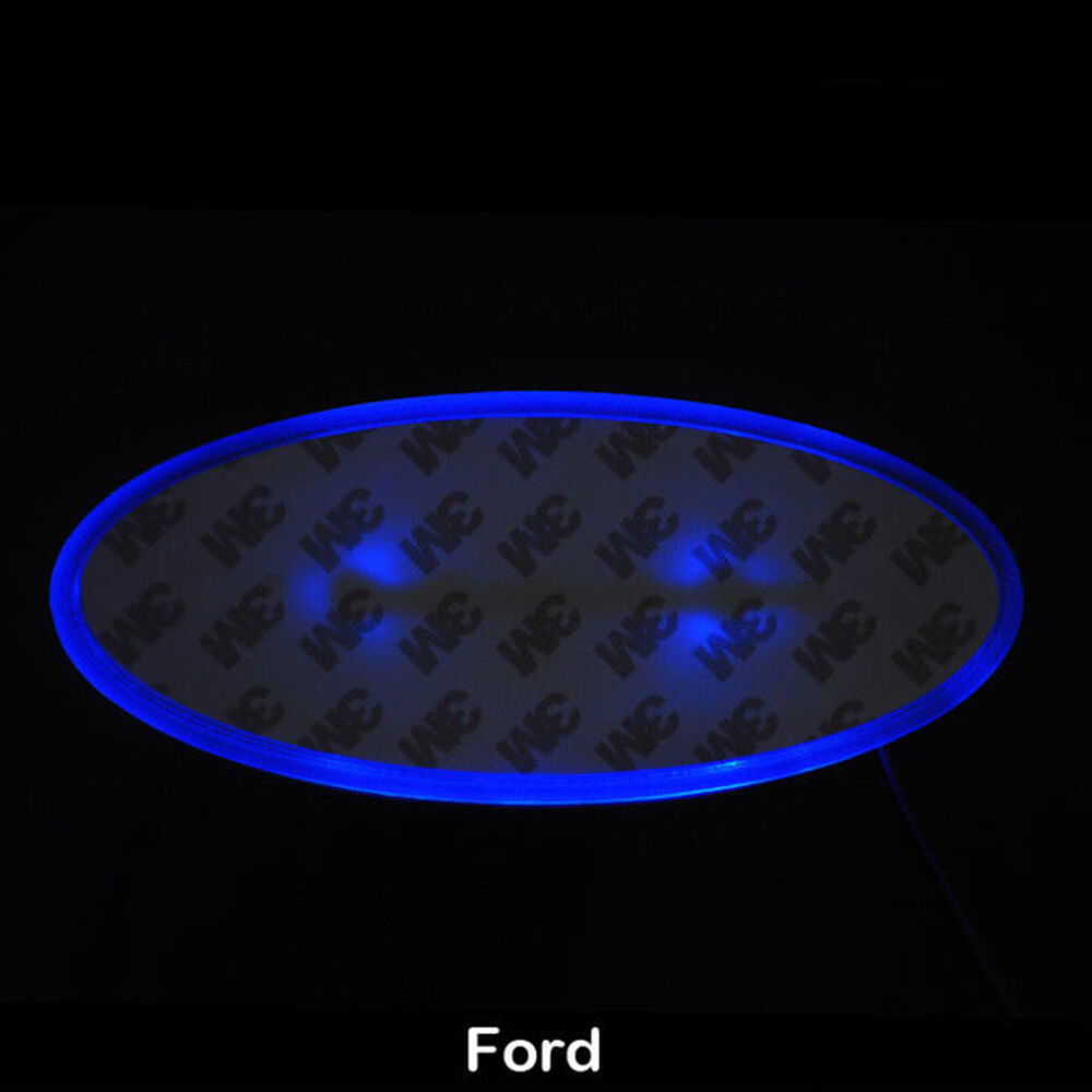 LED Car Tail Logo Auto Badge Light Blue Light for Ford Fiesta Mondeo 2005