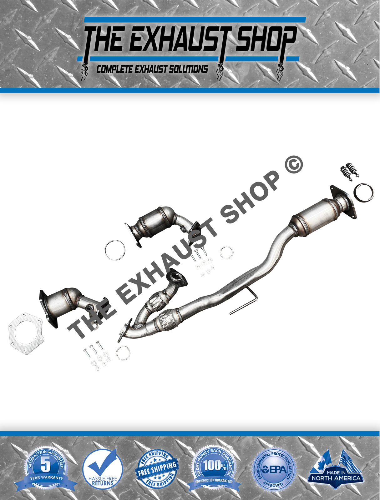 Catalytic Converter Set for Nissan Quest/Pathfinder Infiniti JX35/QX60 3.5L