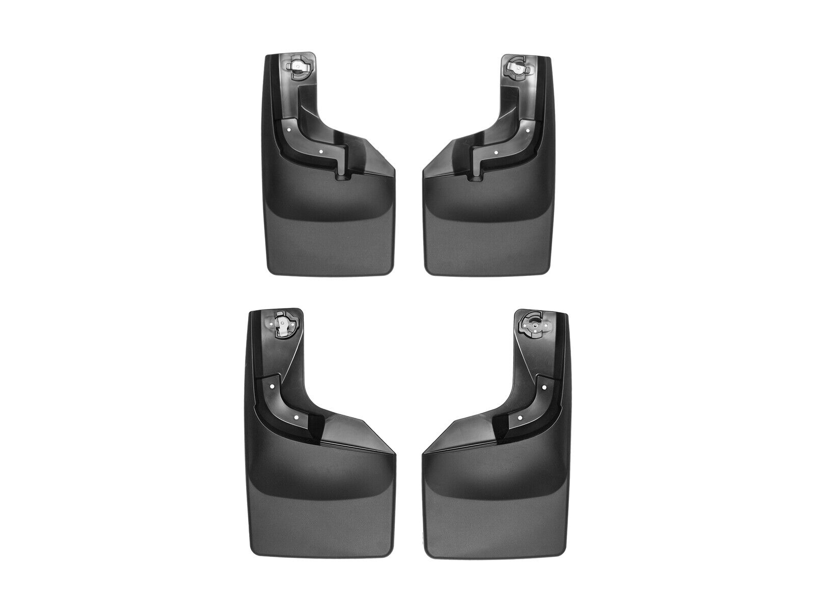 WeatherTech Custom MudFlaps for 2017-2023 Ford F-250/F-350 - Front & Rear Set
