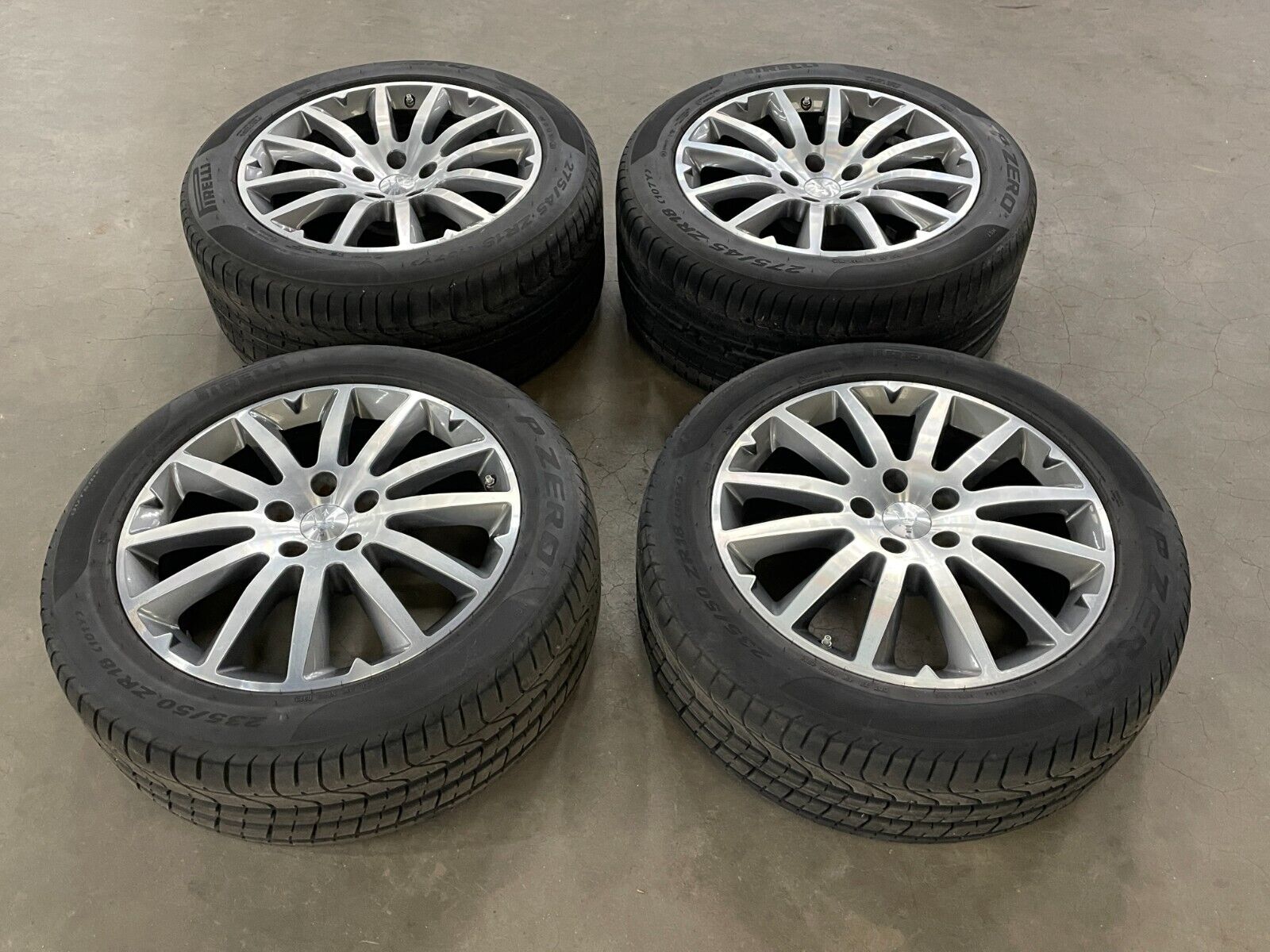 14 15 16 17 Maserati Ghibli Wheels Staggered Set Rims Tires 1376 OEM