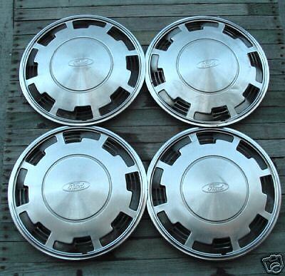 FORD ESCORT TEMPO HUBCAP HUBCAPS WHEEL COVERS WHEELS