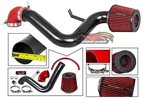 BLACK COLD AIR INTAKE Compatible For 1995-2002 CHEVROLET CAVALIER