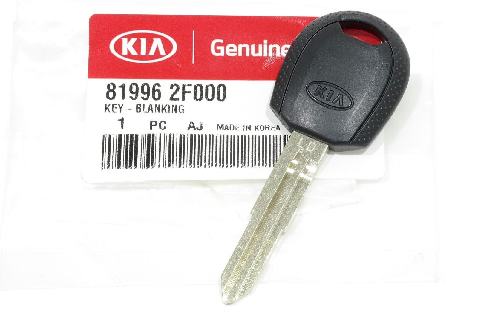 OEM NEW Key Blanking Uncut 2003-2010 Kia Spectra Sportage 81996-2F000