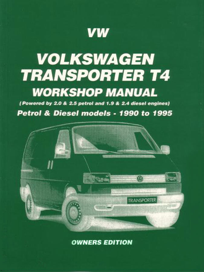 EUROVAN SHOP MANUAL SERVICE REPAIR VOLKSWAGEN BOOK VW WORKSHOP 90-96 