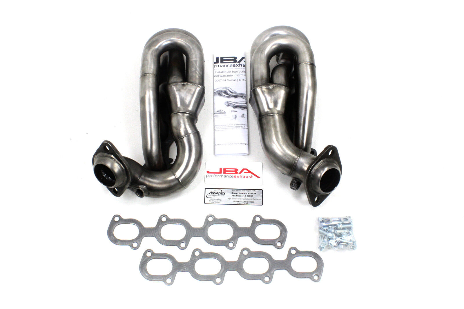 JBA 2007-2014 GT-500 SHELBY 5.4/5.8L CARB LEGAL  approved shorty headers 1695S 