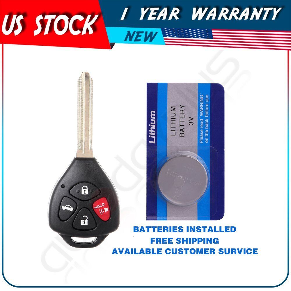 For Toyota Camry 2007-2011 Keyless Entry Car Remote Key Fob HYQ12BBY 4 Buttons