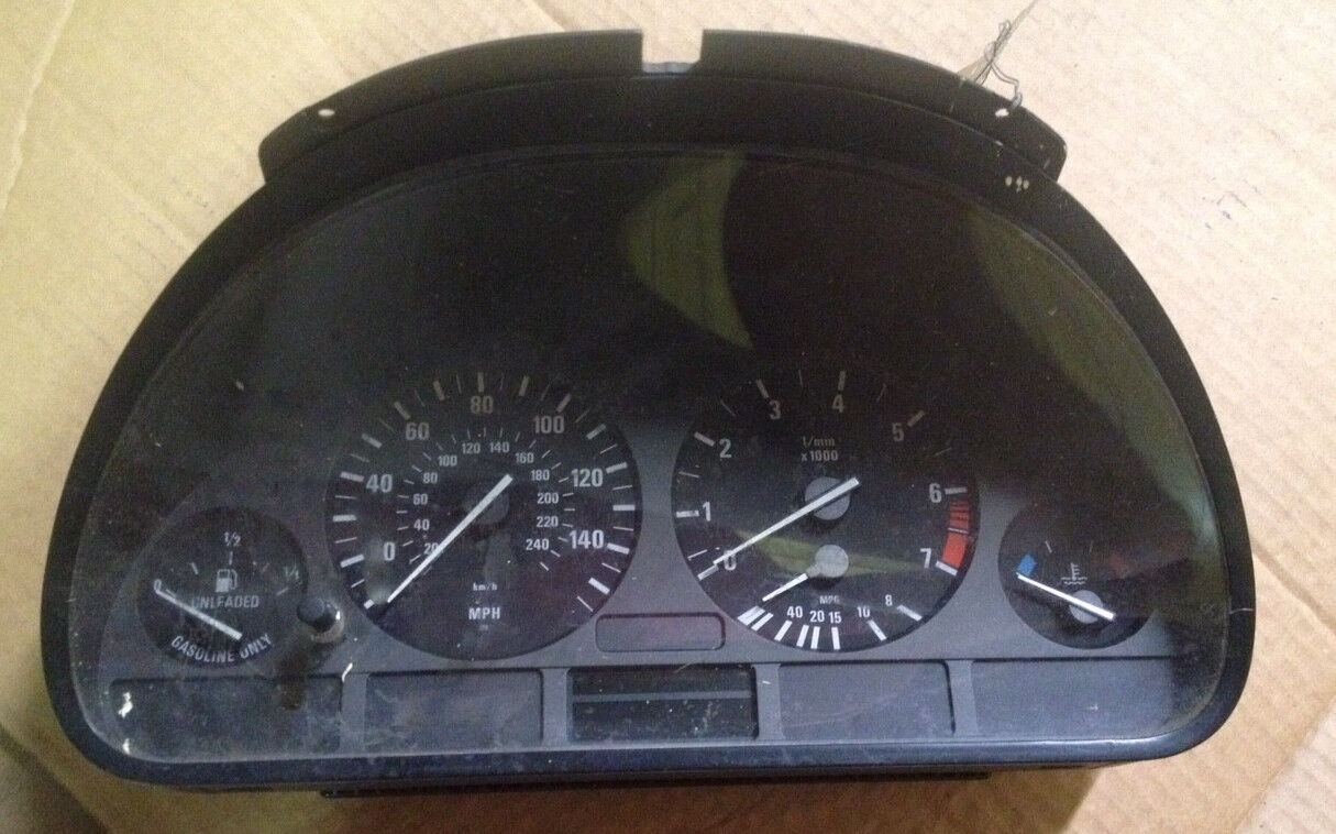 97 BMW 528i Speedometer Gauges Head Cluster MPH