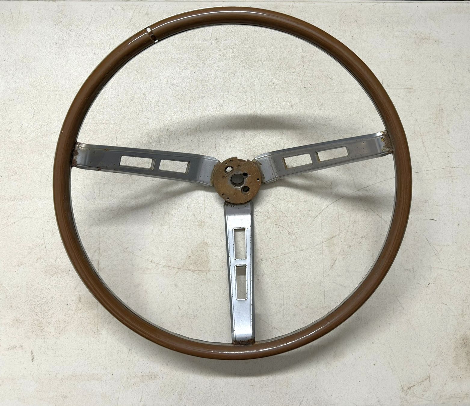 1968-70 B-Body Woodgrain Wheel OEM Original Charger Road Runner GTX Mopar 69 R/T