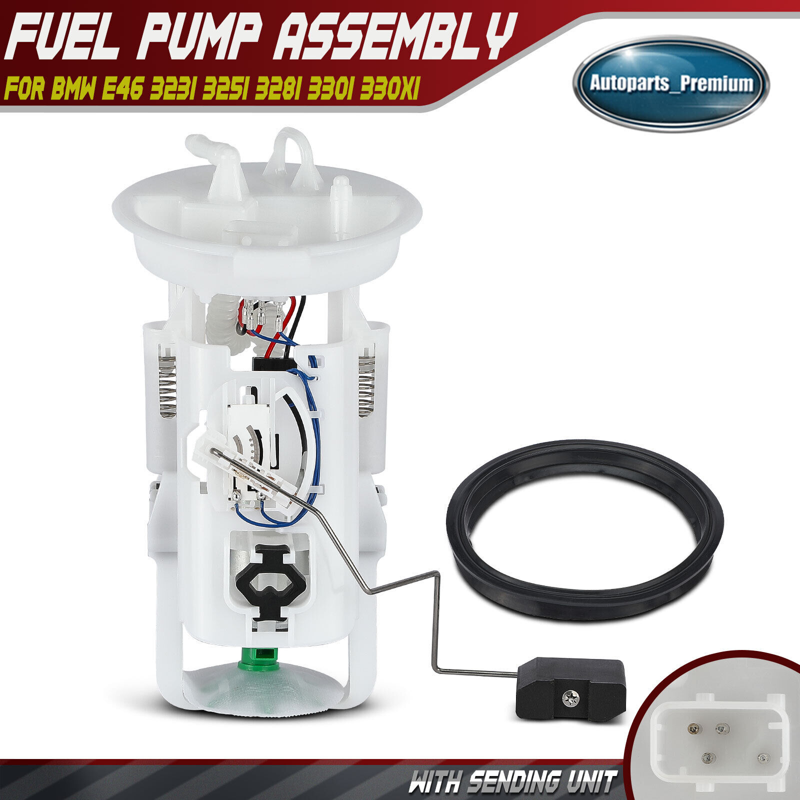 Fuel Pump Module Assembly w/ Sending Unit for BMW E46 323i 325i 328i 330i 330xi