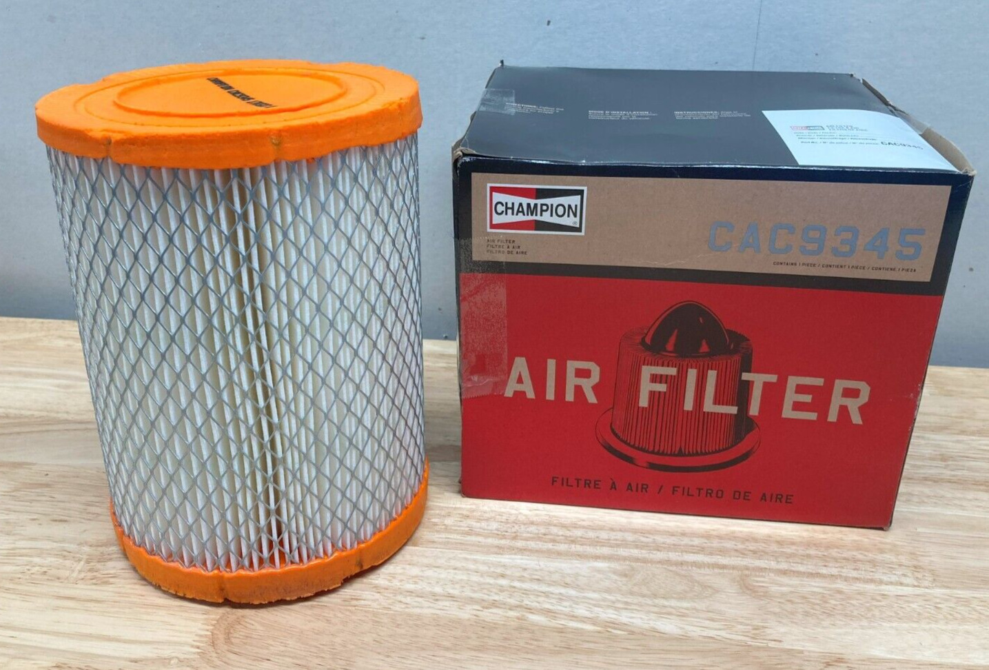 Champion CAC9345 Air Filter for CA9345 XA5433 A35433 42729 PA5433 8150361410
