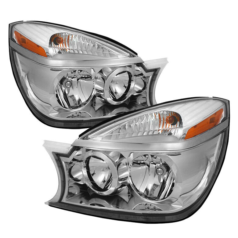 Buick 04-05 Rendezvous Chrome Housing Replacement Headlights Lamp CXL CX Ultra