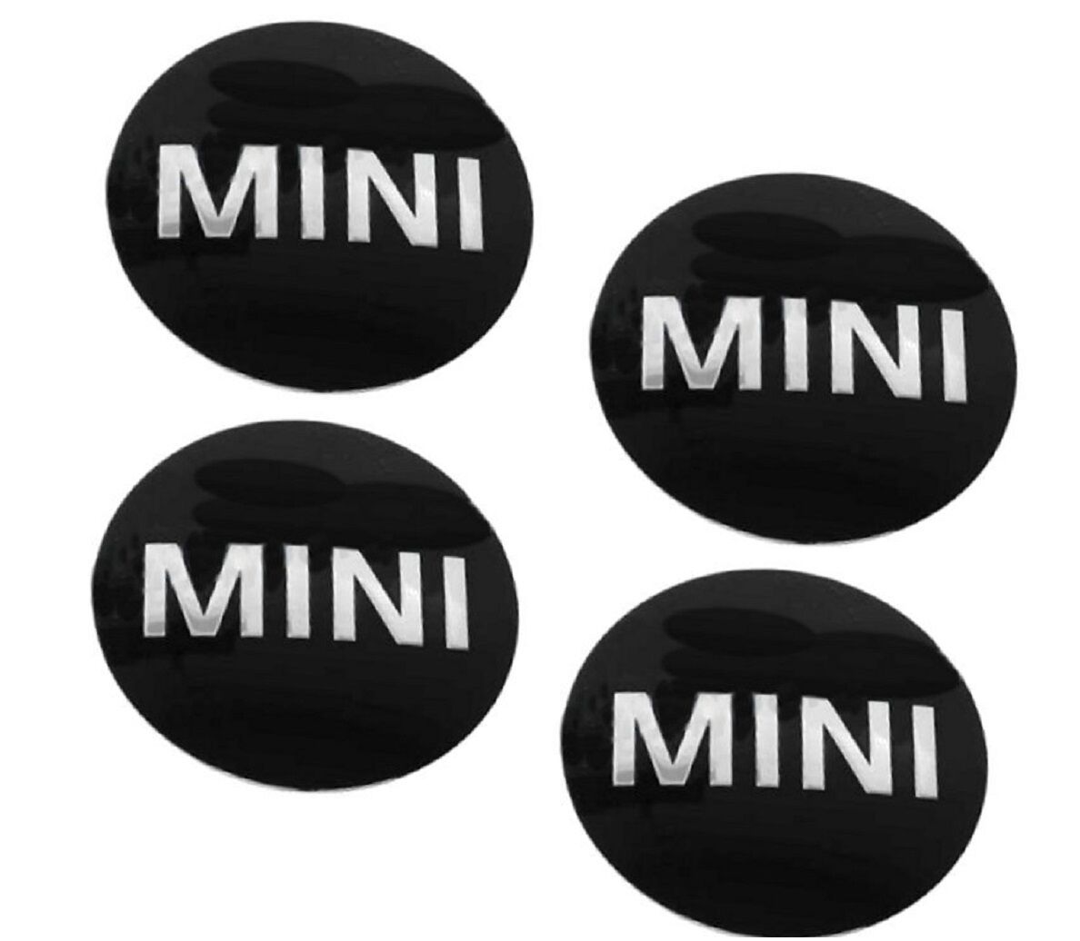 NEW For MINI COOPER Wheel Cap Center Emblem Cooper MINI Sticker 36 13 6 758 687