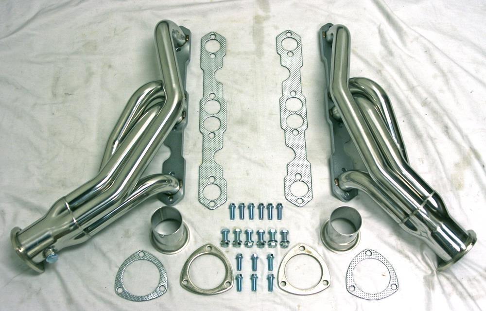 1988-1995 Small Block Chevy 350 Pickup Truck Stainless Steel Exhaust Headers SBC