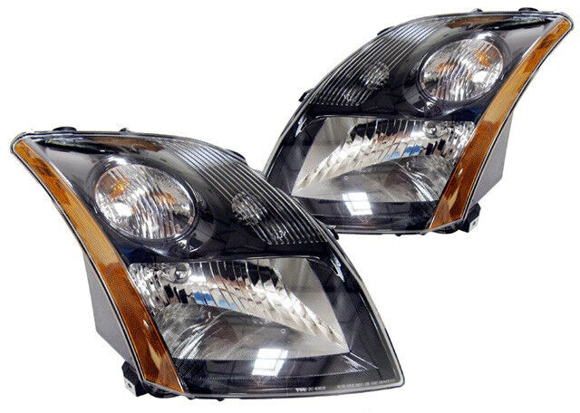 New Replacement Headlight Assembly PAIR / FOR 2007-09 NISSAN SENTRA 2.5L SE-R