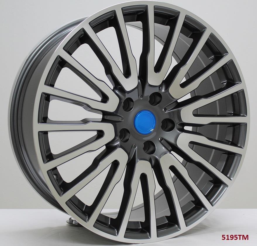 21'' wheels BMW 740i, 750i, 750Li, 760Li 2009-15 5x120 21x8.5/10 PIRELLI TIRES