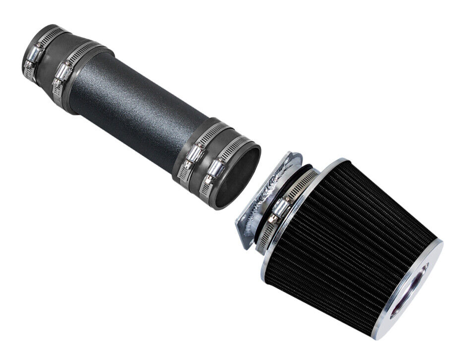 Black For 96-98 Windstar 3.8L V6 Air Intake System & Filter