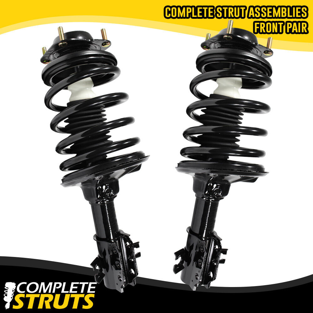 97-99 Mercury Tracer Quick Complete Front Struts & Coil Spring w/ Mounts Pair x2