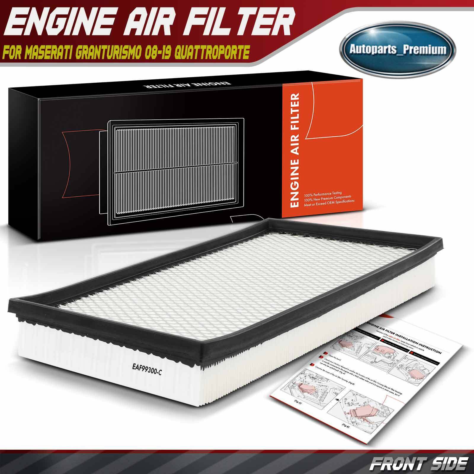 Engine Air Filter for Maserati GranTurismo 08-19 Quattroporte V8 4.2L 4.7L GAS
