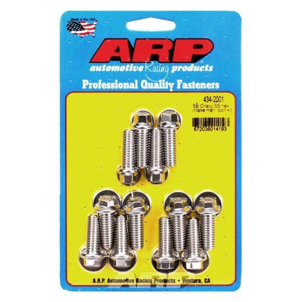 For Chevy C30 1975-1979 ARP 434-2001 Intake Manifold Bolt Kit
