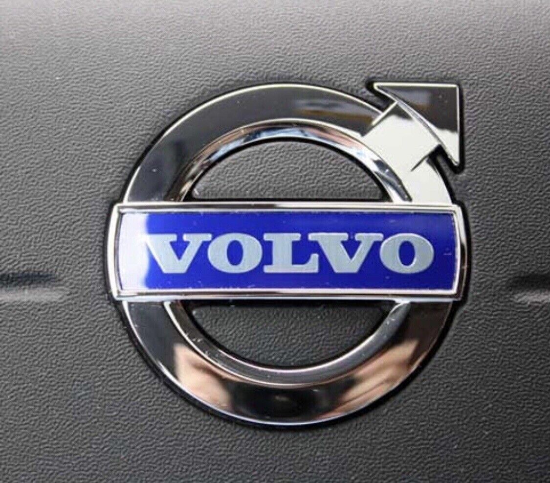 IMPROVED 35mm X 8mm VOLVO Steering Wheel Airbag Emblem V70 XC70 S80 XC60