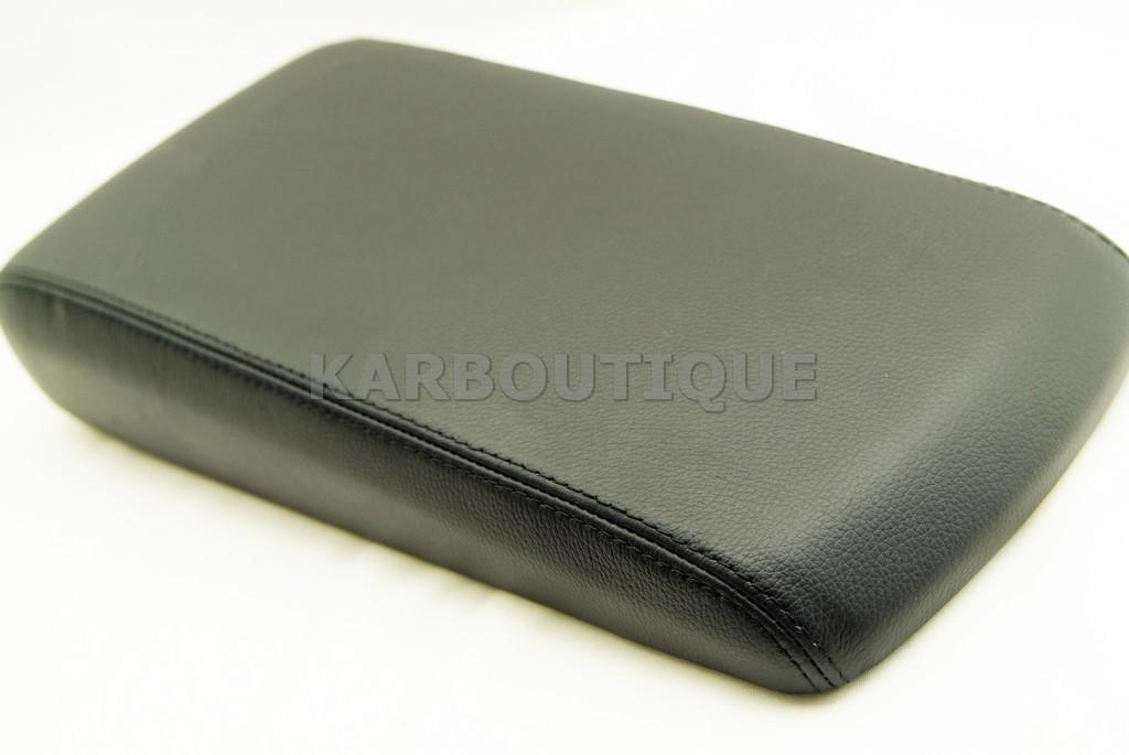 Armrest Center Console Lid Real Leather Cover for Chrysler 300 08-10 Black