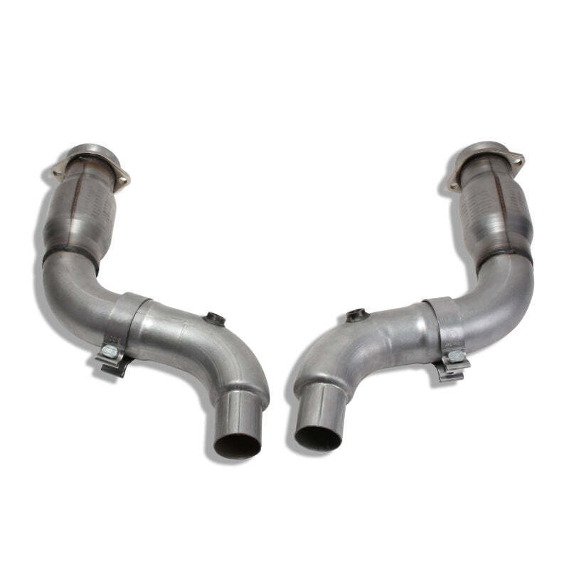 BBK Fits 15-20 Ford Mustang GT 3in Short Mid Pipe Kit w/Cats (Use LT Header 1633