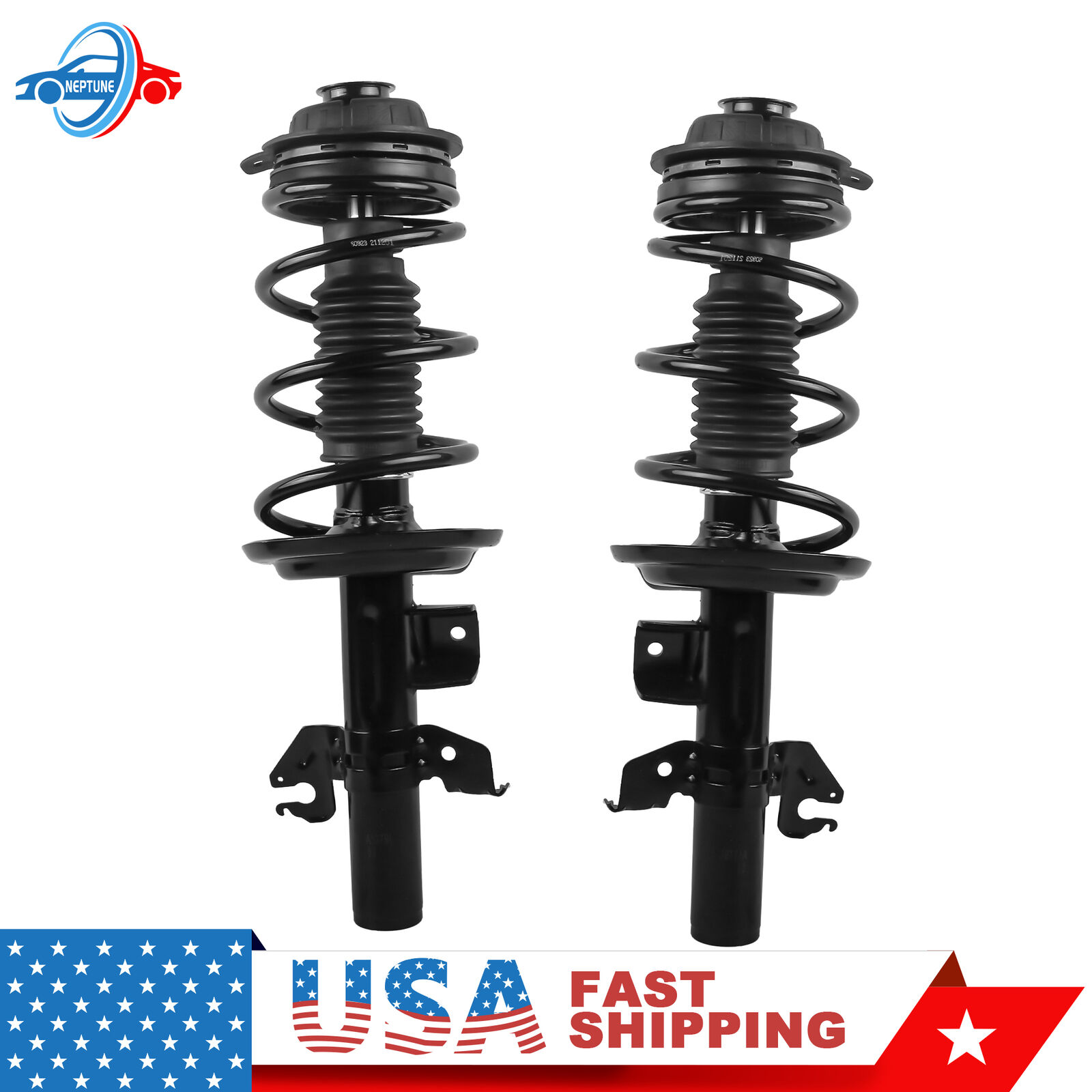 For 2013-2016 Dodge Dart Front Struts Shock Absorbers w/Coil Spring 2PCS