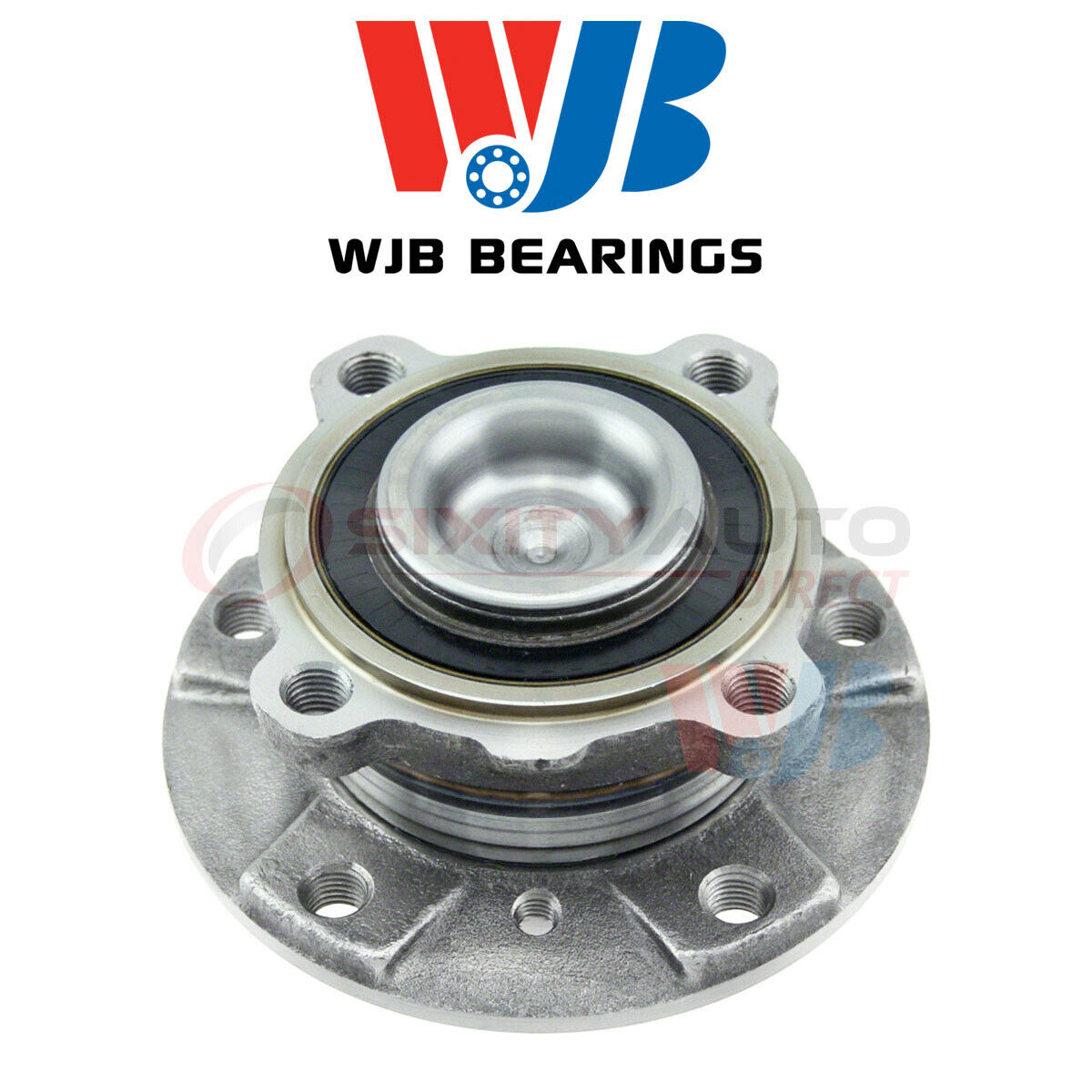 WJB Wheel Bearing & Hub Assembly for 2004-2005 BMW 645Ci 4.4L V8 - Axle Hub qc