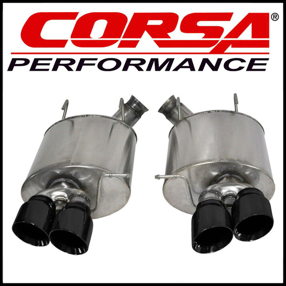 Corsa Sport Axle-Back Exhaust System fits 2013-14 Ford Mustang Shelby GT500 5.8L
