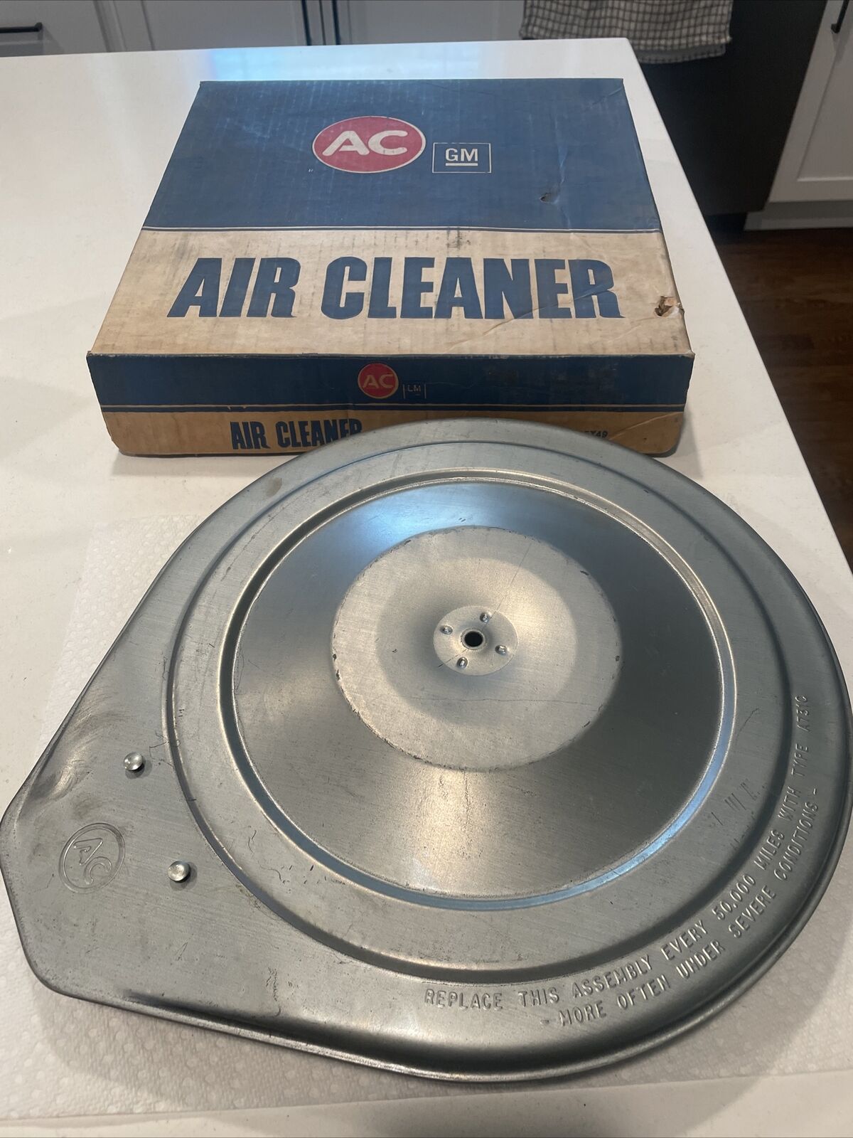 NOS Ac A731C Air Cleaner Filter 1977 78 Chevette 1.4L 1.6L 8995749 OEM