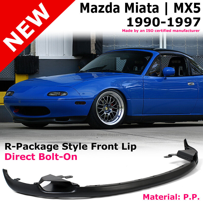 Mazda Miata | MX5 90-97 R-Package Style PP Front Bumper Lip Spoiler
