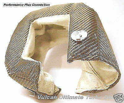 T4 Vulcan Titanium Custom Fit Turbo Charger Heat Shield Blanket Made in USA