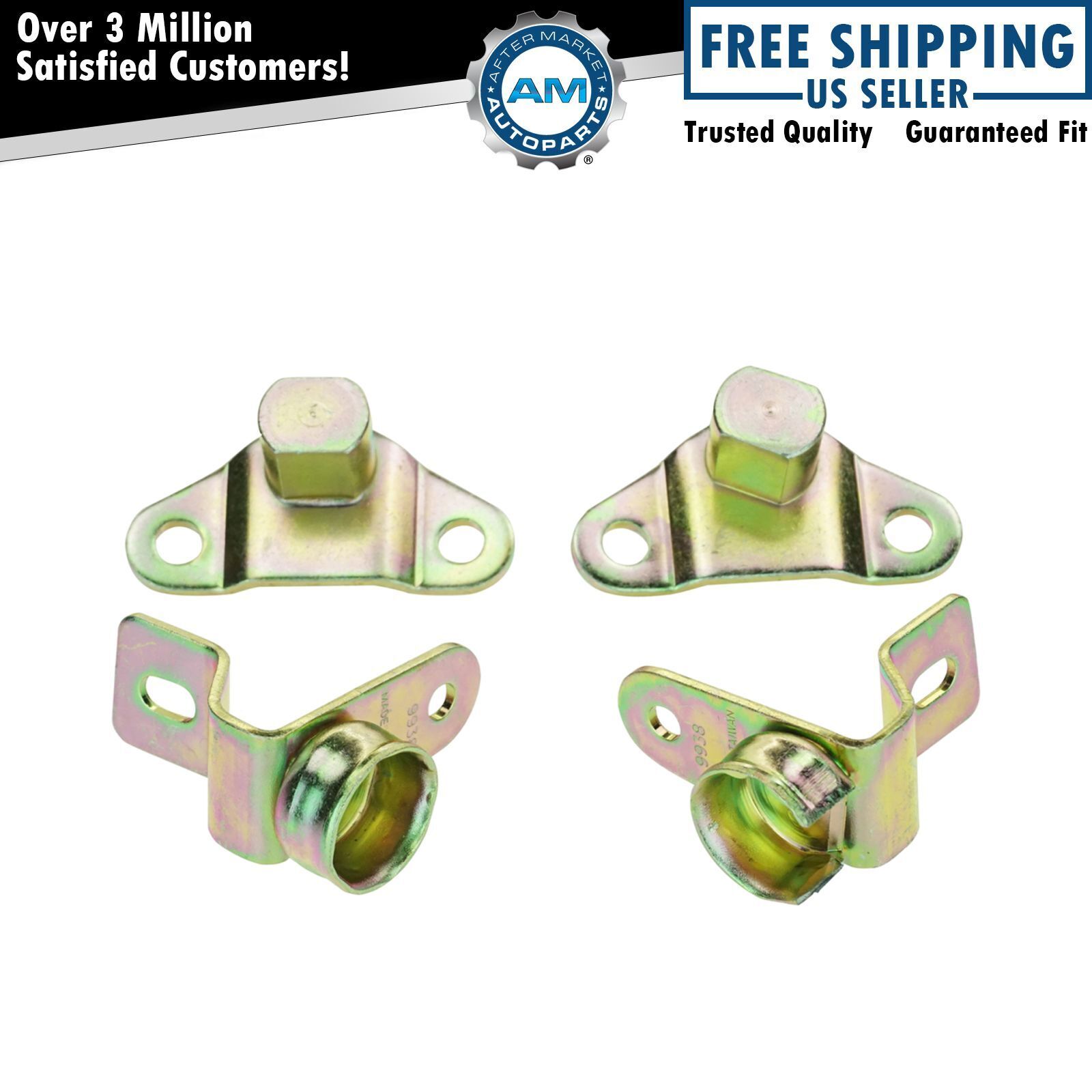 Tailgate Tail Gate Hinges Set of 4 Kit for Chevy Silverado & Hybrid Hummer H2