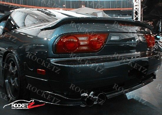 89-94 240SX S13 Silvia 3Dr JDM GP 3PC Style Trunk Wing Spoiler 3 Piece USA CAN