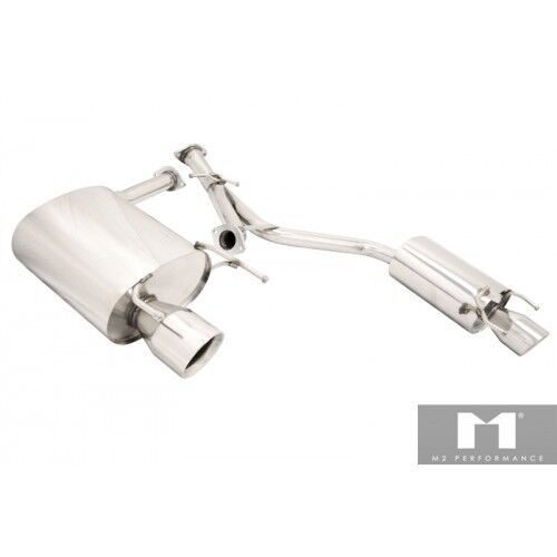 M2 Performance Stainless Axle Back Exhaust System 2006-2011 Lexus IS250 IS350