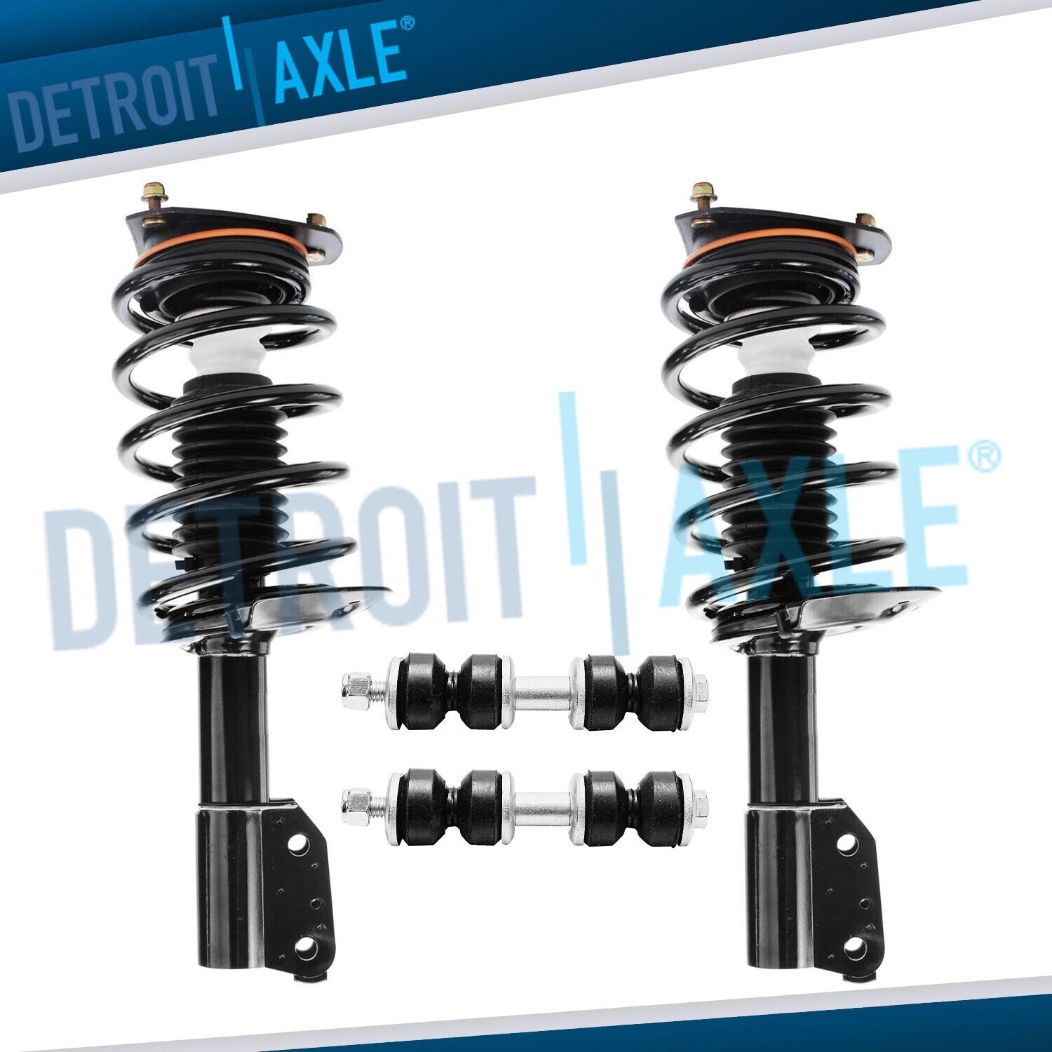 Front Struts w/ Coil Spring Assembly + Sway Bars for Chevrolet Venture 