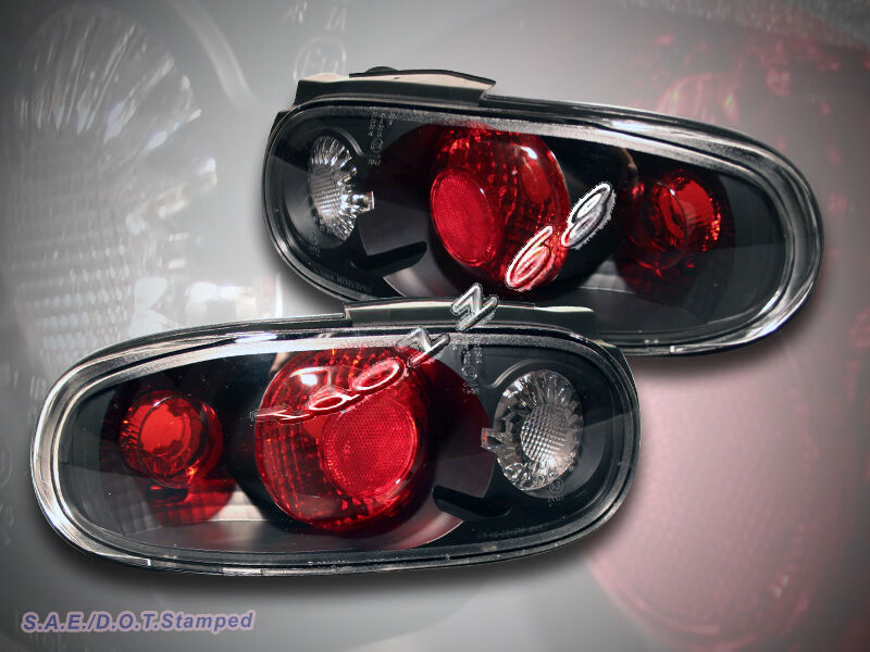 90-97 Mazda Miata MX-5 BLACK Tail Lights 91 92 93 94 95 96 BRAND NEW